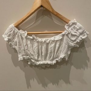 bando crop top